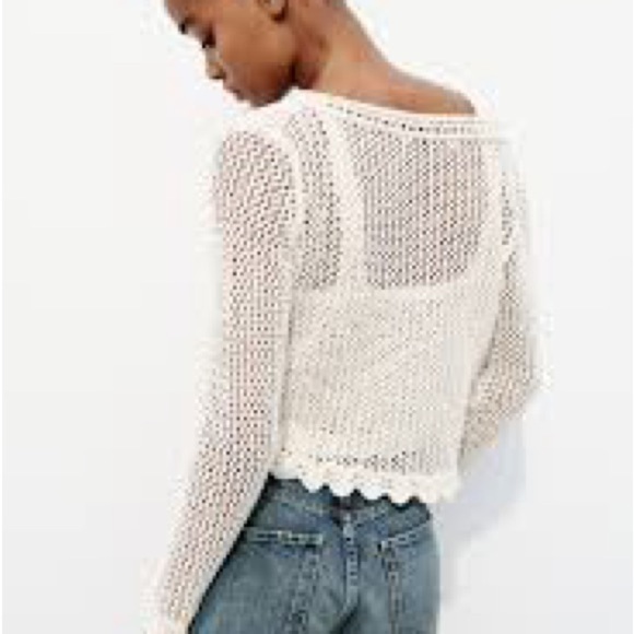Zara Crochet Cardigan - Picture 7 of 8